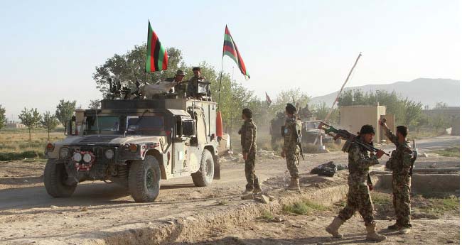 Security Forces  Oust Taliban after  Ghurian Attack